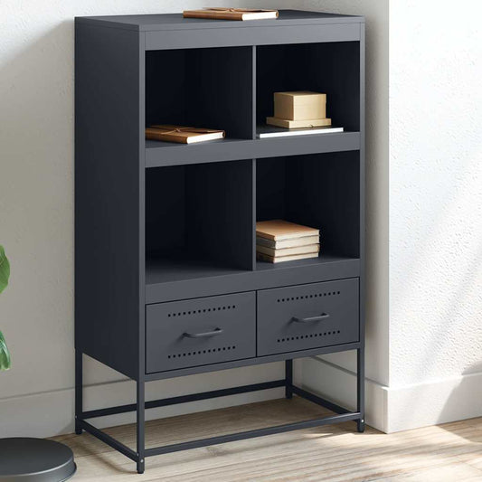 vidaXL Highboard Anthracite 68x39x111,5 cm Steel