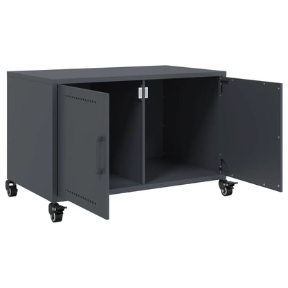 vidaXL TV Cabinet Anthracite 68x39x43,5 cm Steel