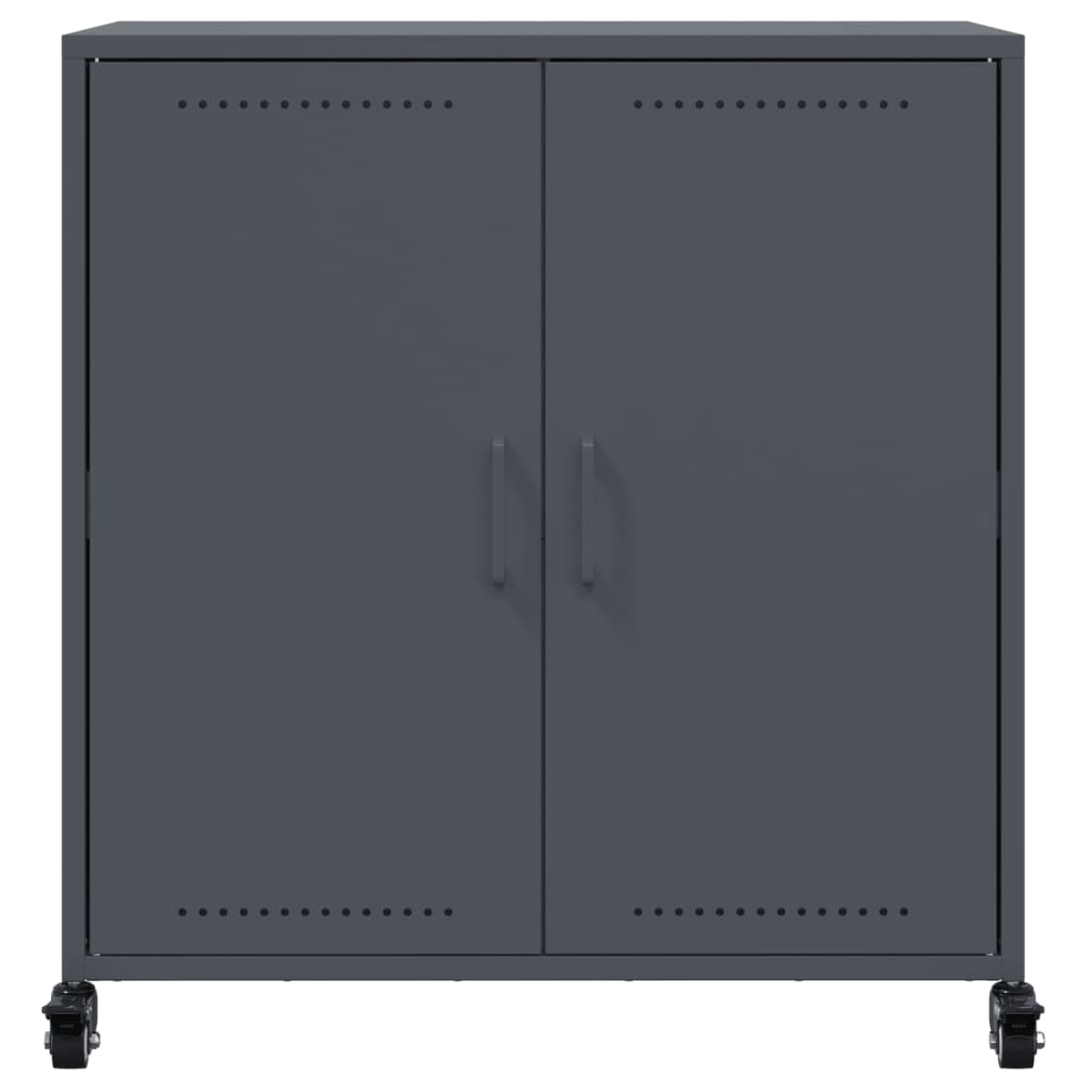 vidaXL Sideboard Anthracite 68x39x72 cm Steel