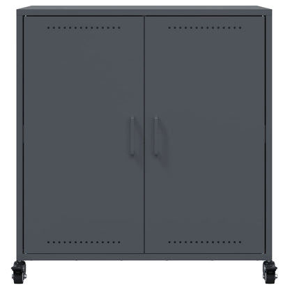 vidaXL Sideboard Anthracite 68x39x72 cm Steel
