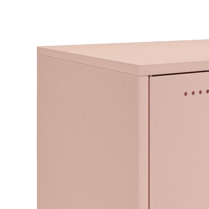 vidaXL Sideboard Pink 100,5x39x72 cm Steel
