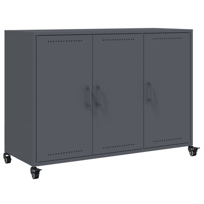 vidaXL Sideboard Anthracite 100.5x39x72 cm Steel