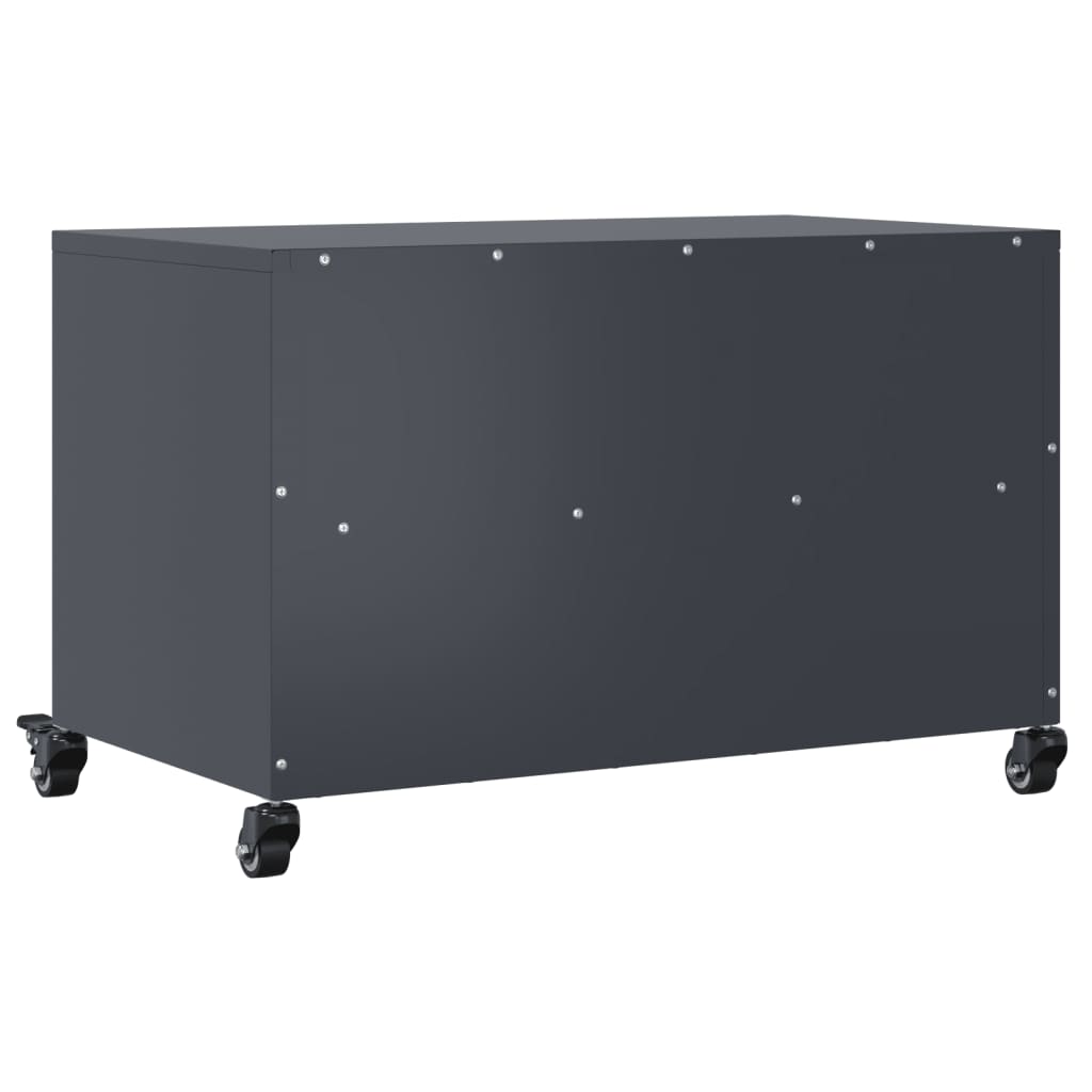 vidaXL TV Cabinet Anthracite 68x39x43,5 cm Steel