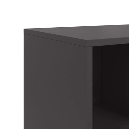 vidaXL Sideboard Black 100,5x39x72 cm Steel