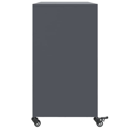 vidaXL Sideboard Anthracite 100.5x39x72 cm Steel