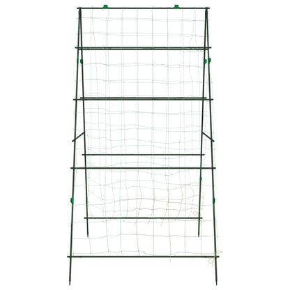 vidaXL Garden Trellis for Climbing Plants A-Frame 99x90x175.5 cm Steel