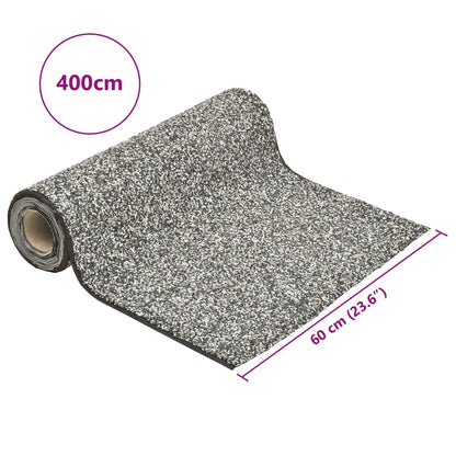 vidaXL Stone Liner Grey 400x60 cm