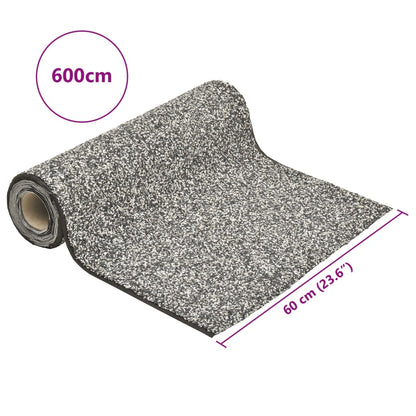vidaXL Stone Liner Grey 600x60 cm