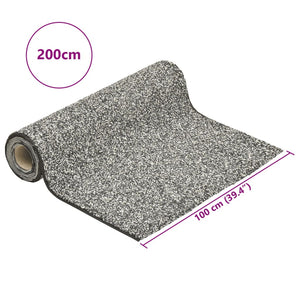 vidaXL Stone Liner Grey 200x100 cm