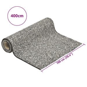 vidaXL Stone Liner Grey 400x100 cm