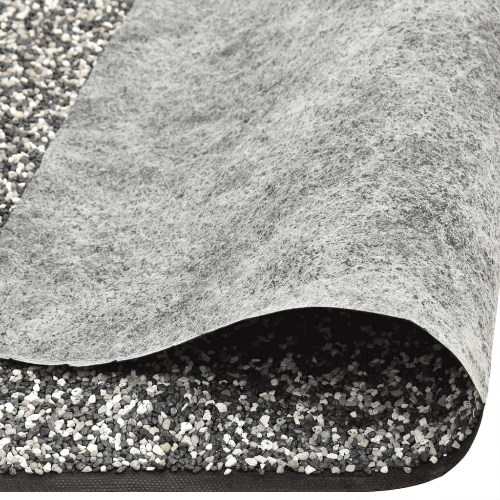 vidaXL Stone Liner Grey 500x100 cm