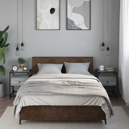 vidaXL Bedside Cabinets 2 pcs Gery Sonoma 40x40x55 cm Engineered Wood