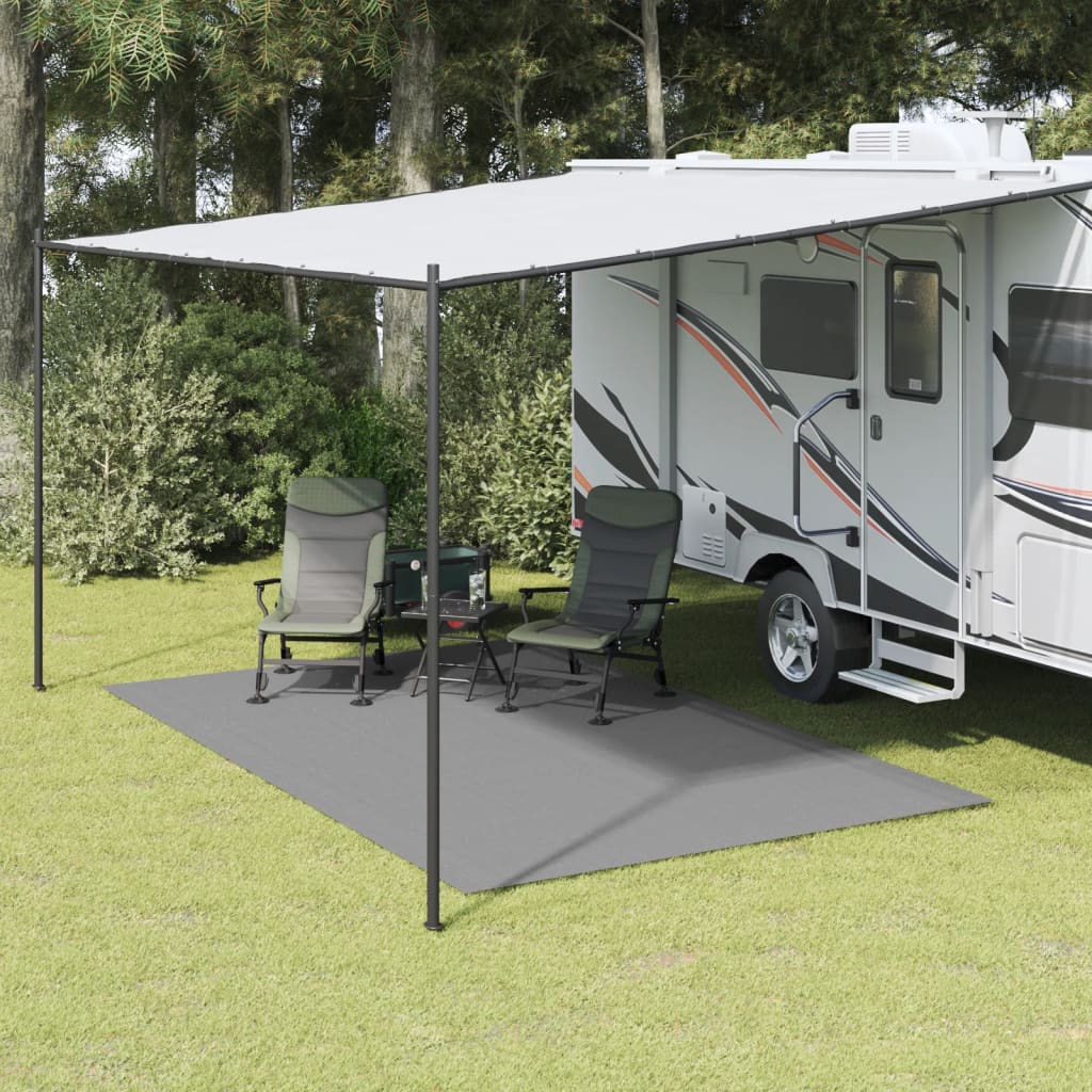 vidaXL Tent Carpet Anthracite 4x2.5 m
