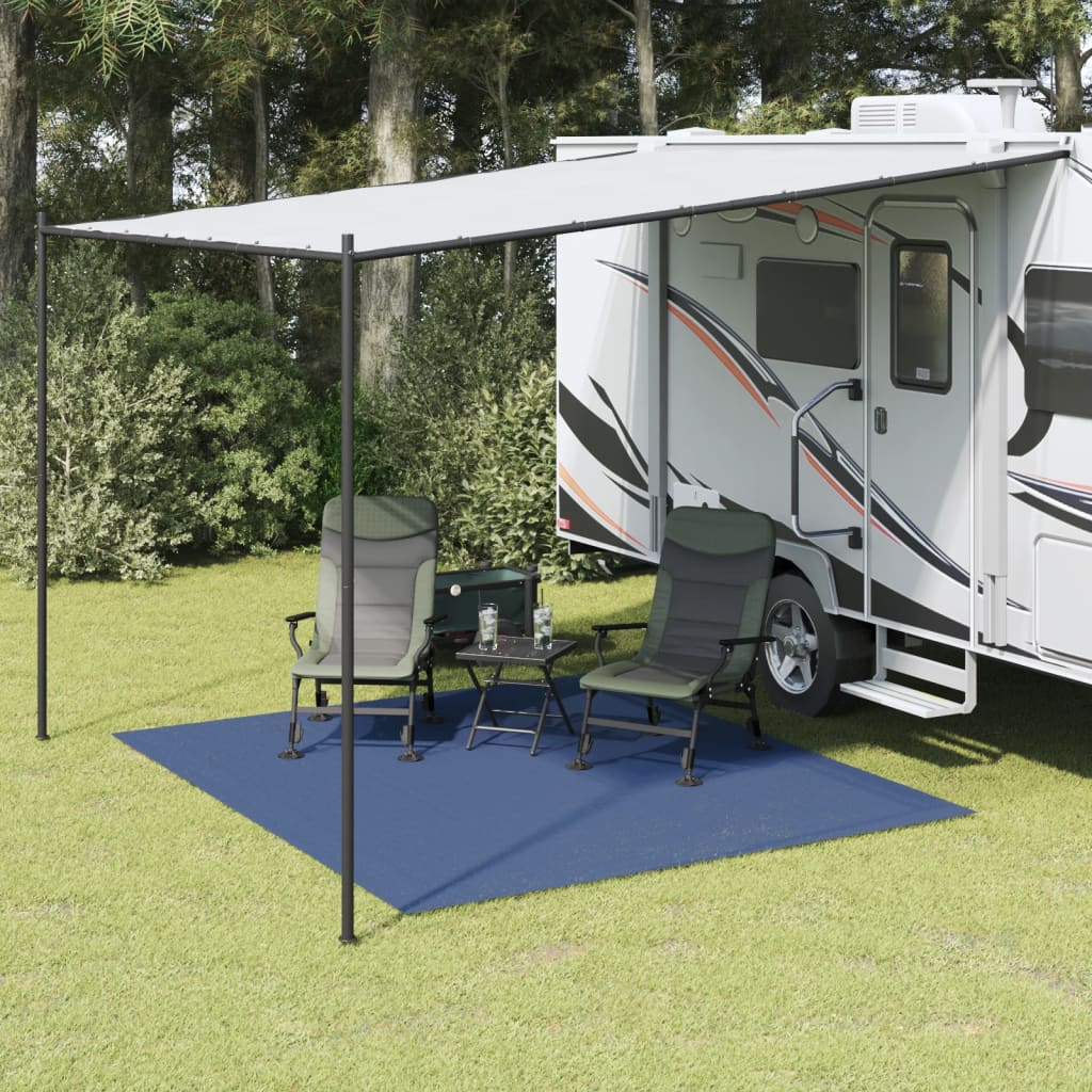 vidaXL Tent Carpet Blue 3x2.5 m