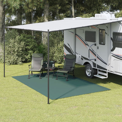 vidaXL Tent Carpet Green 4x2.5 m