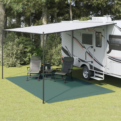 vidaXL Tent Carpet Green 5x3 m