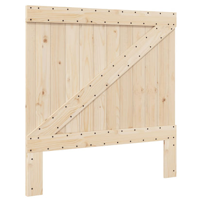 vidaXL Bed Frame | Natural Wood | Solid Pine Wood | Single | Durable | Bed Frame