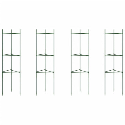 vidaXL Tomato Cages 4 pcs 116 cm Steel and PP