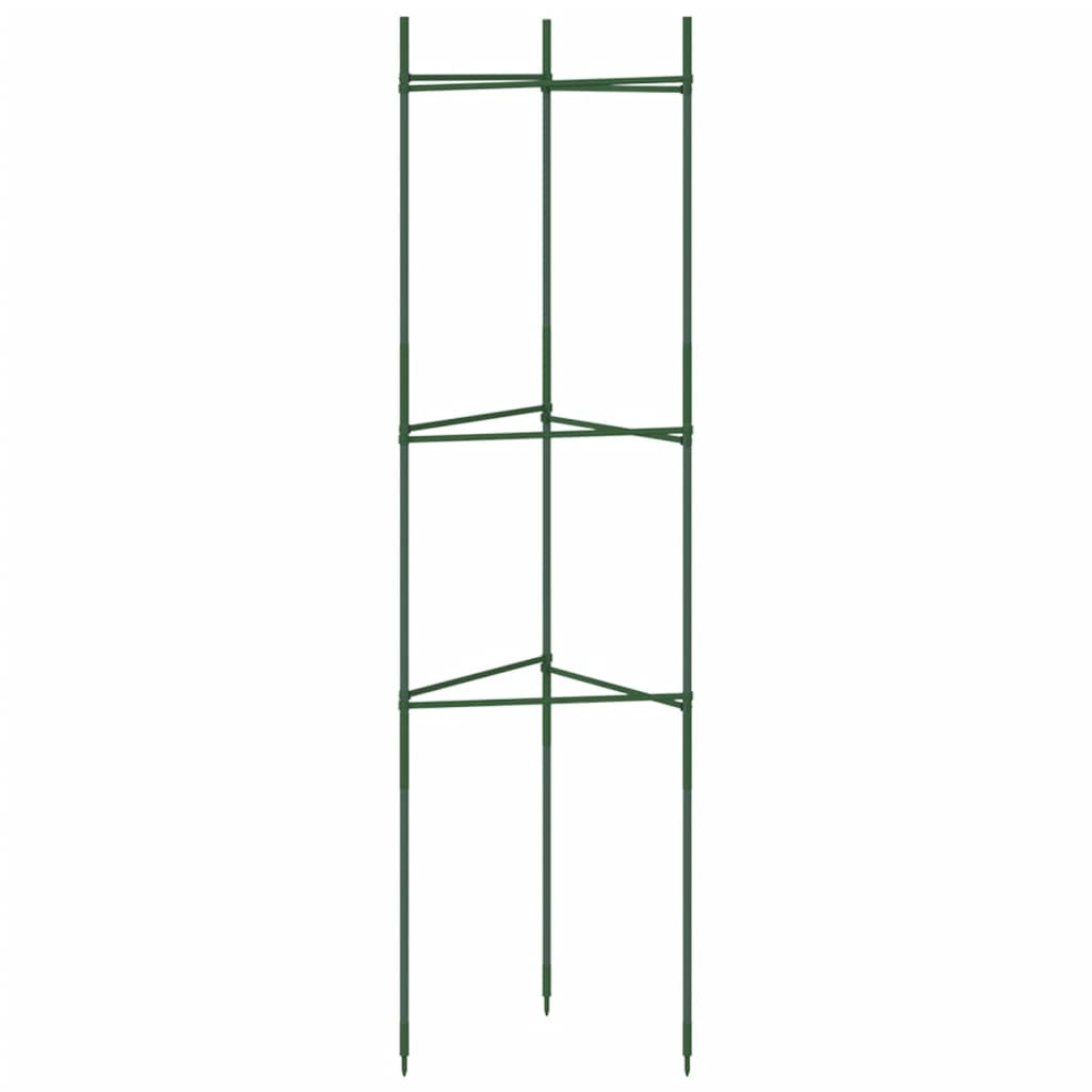 vidaXL Tomato Cages 4 pcs 116 cm Steel and PP