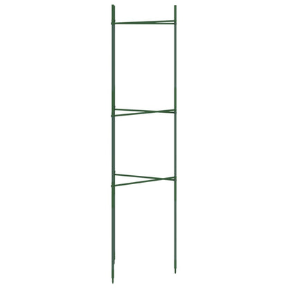 vidaXL Tomato Cages 6 pcs 116 cm Steel and PP