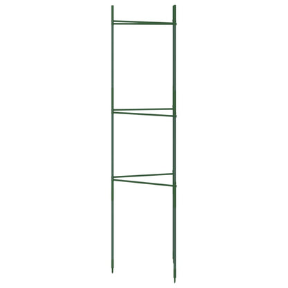 vidaXL Tomato Cages 6 pcs 116 cm Steel and PP