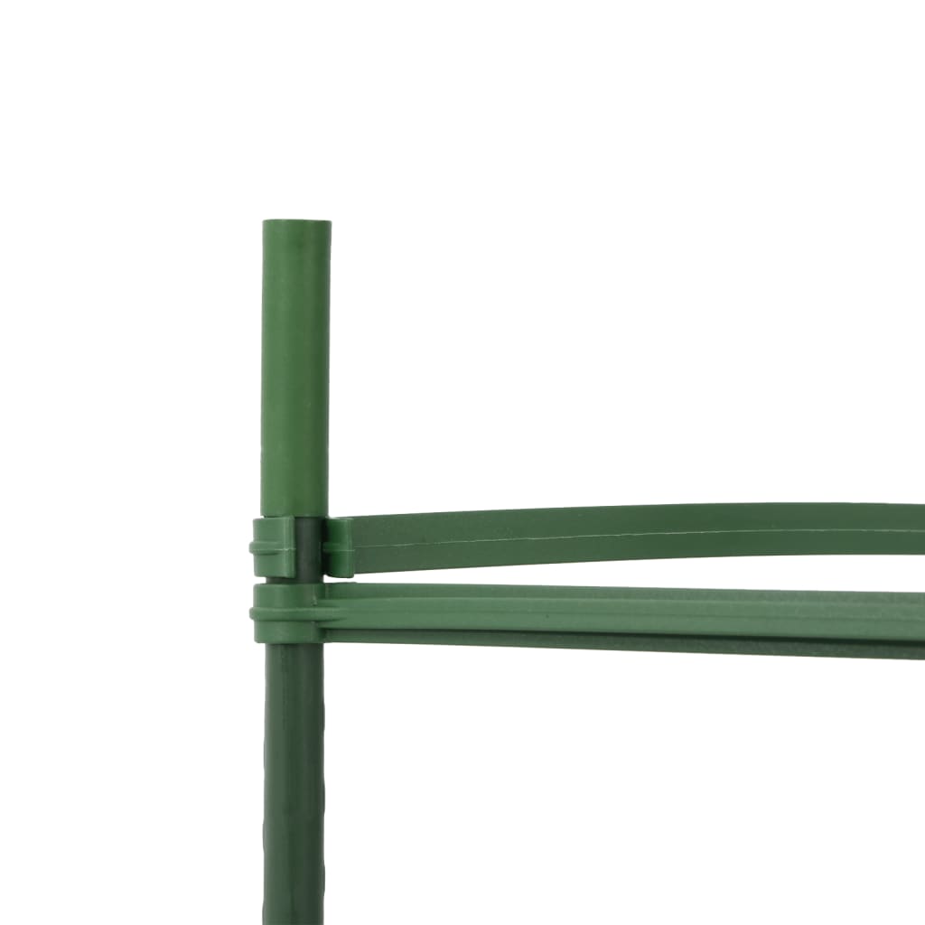 vidaXL Tomato Cages 8 pcs 116 cm Steel and PP