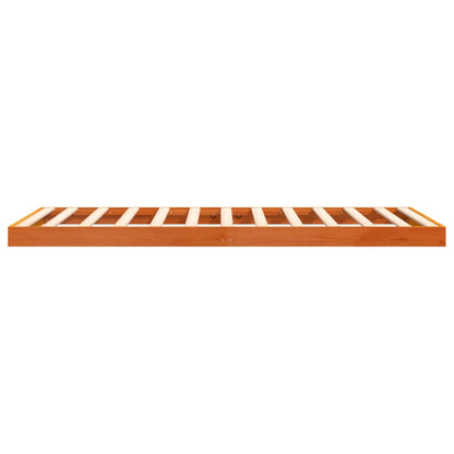 vidaXL Bed Frame | Wax brown | Solid Pine Wood | Single | Tough | Bed Frame
