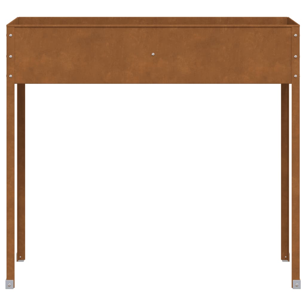 vidaXL Garden Planter 100.5x40.5x90 cm Weathering Steel
