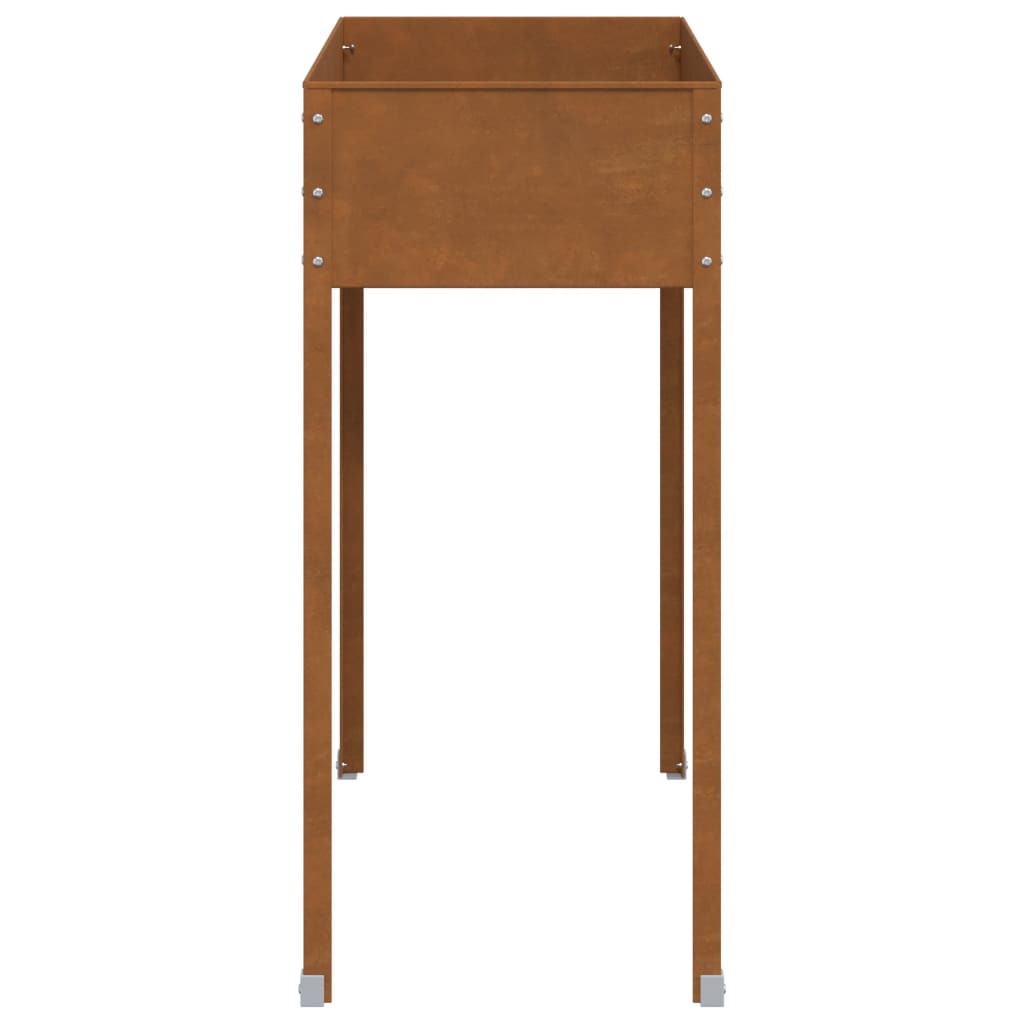 vidaXL Garden Planter 100.5x40.5x90 cm Weathering Steel
