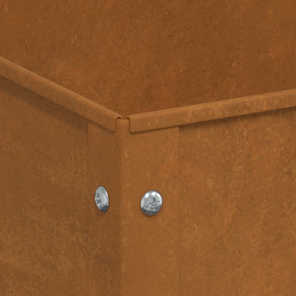 vidaXL Garden Planter 100.5x40.5x90 cm Weathering Steel