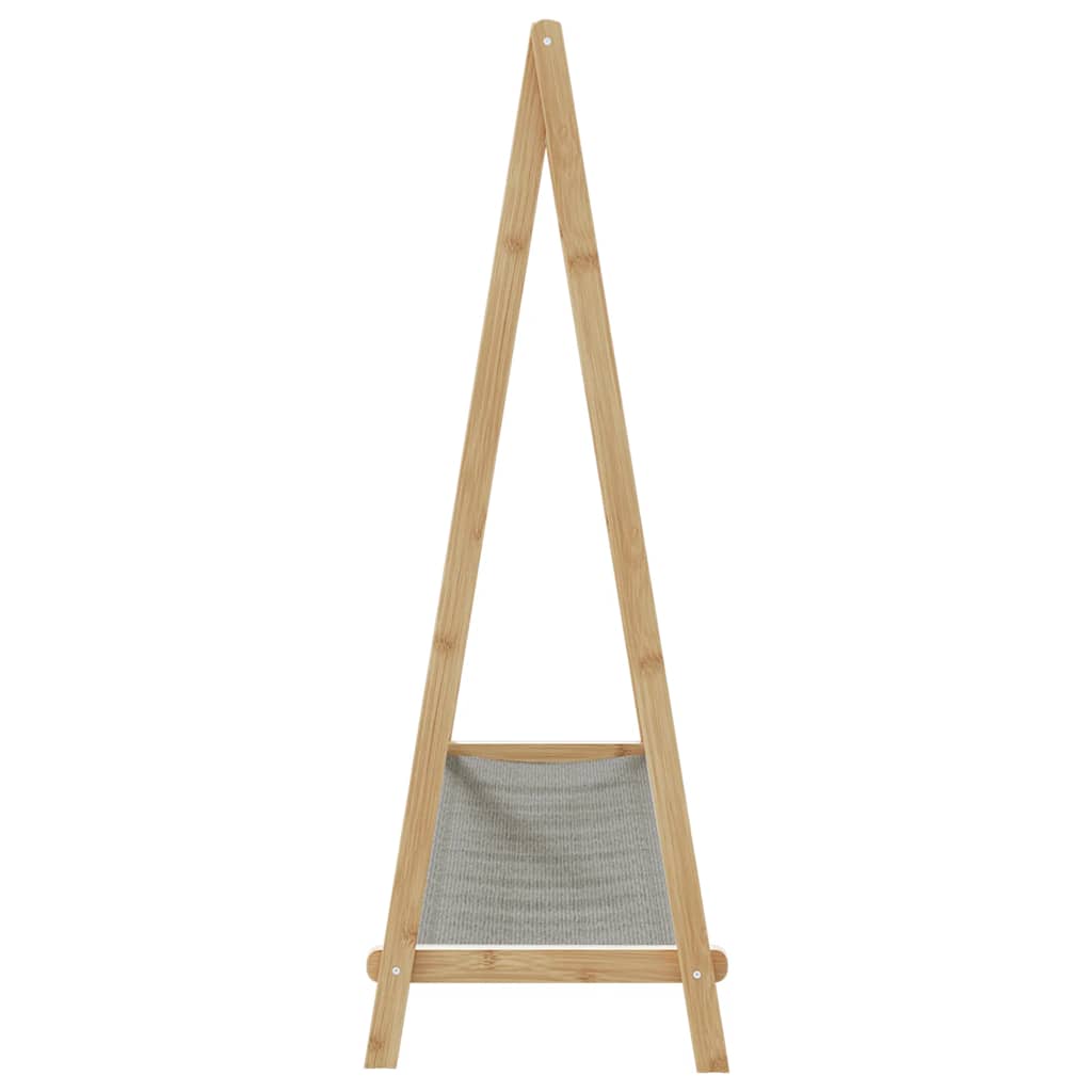 vidaXL Clothes Rack with Shelves 106x34x102 cm Bamboo