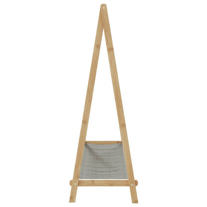 vidaXL Clothes Rack with Shelves 106x34x102 cm Bamboo