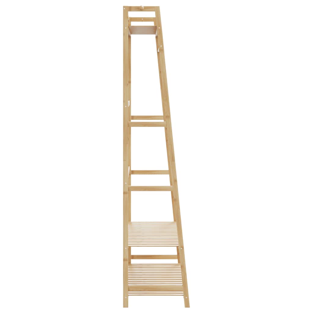 vidaXL Clothes Rack with Shelves 110x40x180 cm Bamboo