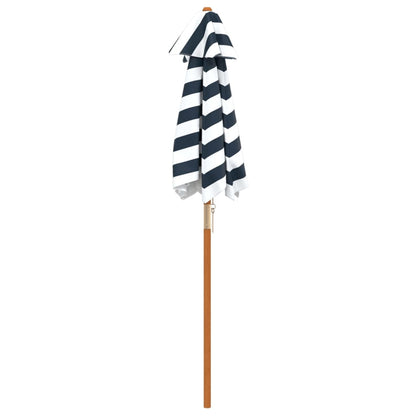 vidaXL Garden Umbrella for Kids with Wooden Pole Ø120x140 cm