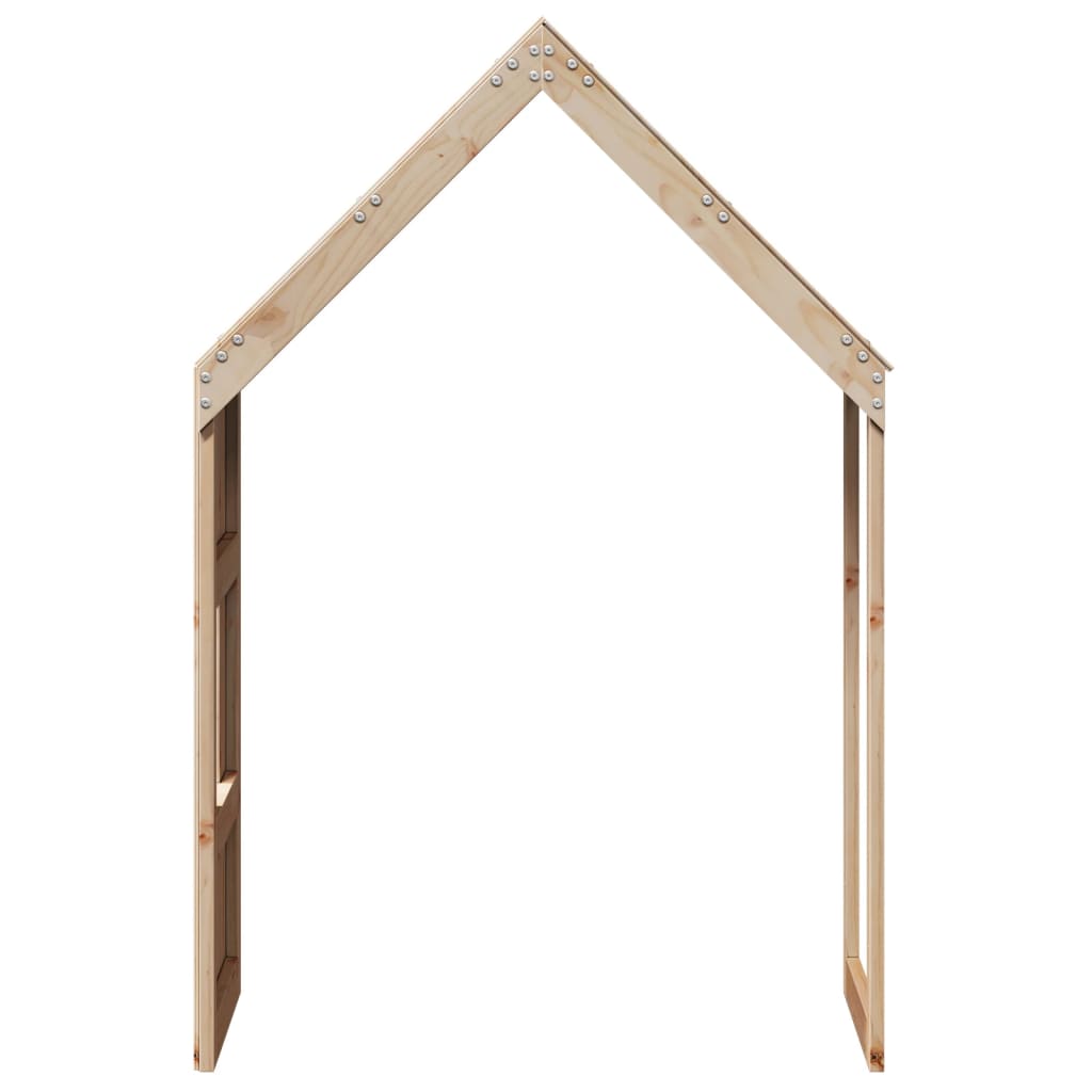 vidaXL Kids' Bed Roof 60x89x134.5 cm Solid Wood Pine