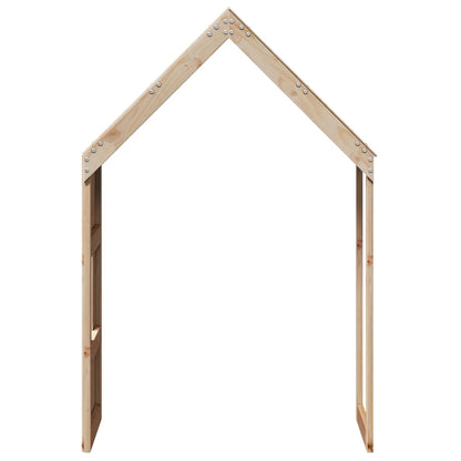 vidaXL Kids' Bed Roof 60x89x134.5 cm Solid Wood Pine