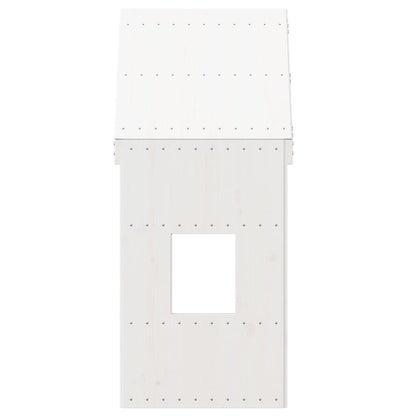 vidaXL Kids'Bed Roof White 60x89x134,5 cm Solid Wood Pine
