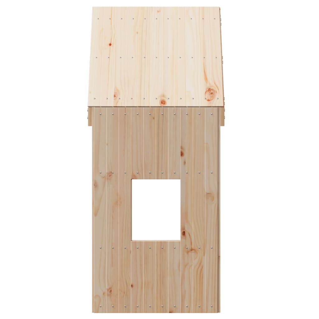 vidaXL Kids' Bed Roof 60x99x139.5 cm Solid Wood Pine