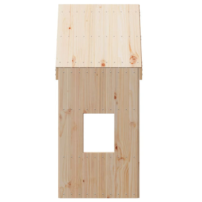vidaXL Kids' Bed Roof 60x99x139.5 cm Solid Wood Pine