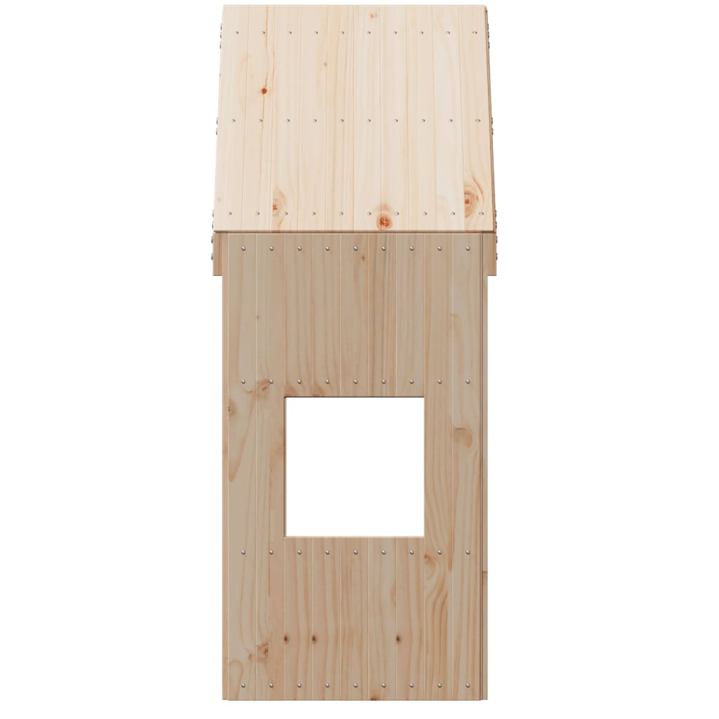 vidaXL Kids' Bed Roof 55x99x139.5 cm Solid Wood Pine