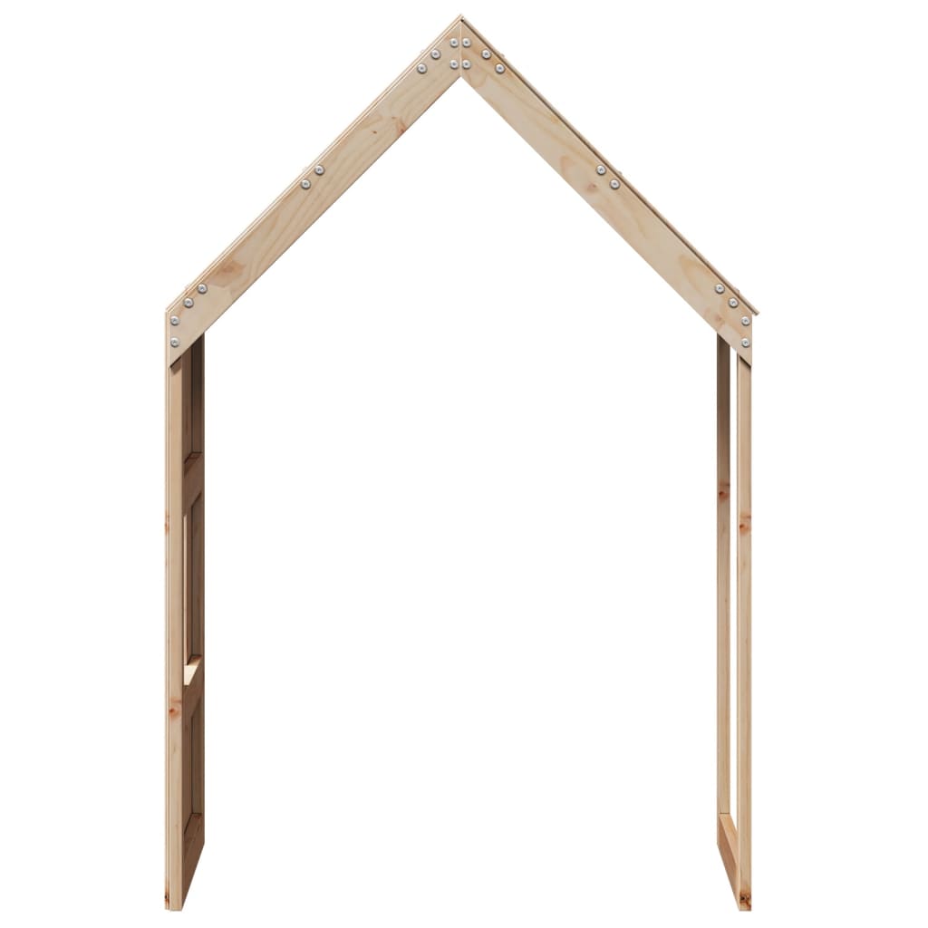 vidaXL Kids' Bed Roof 55x99x139.5 cm Solid Wood Pine