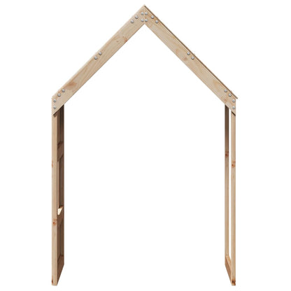 vidaXL Kids' Bed Roof 55x99x139.5 cm Solid Wood Pine