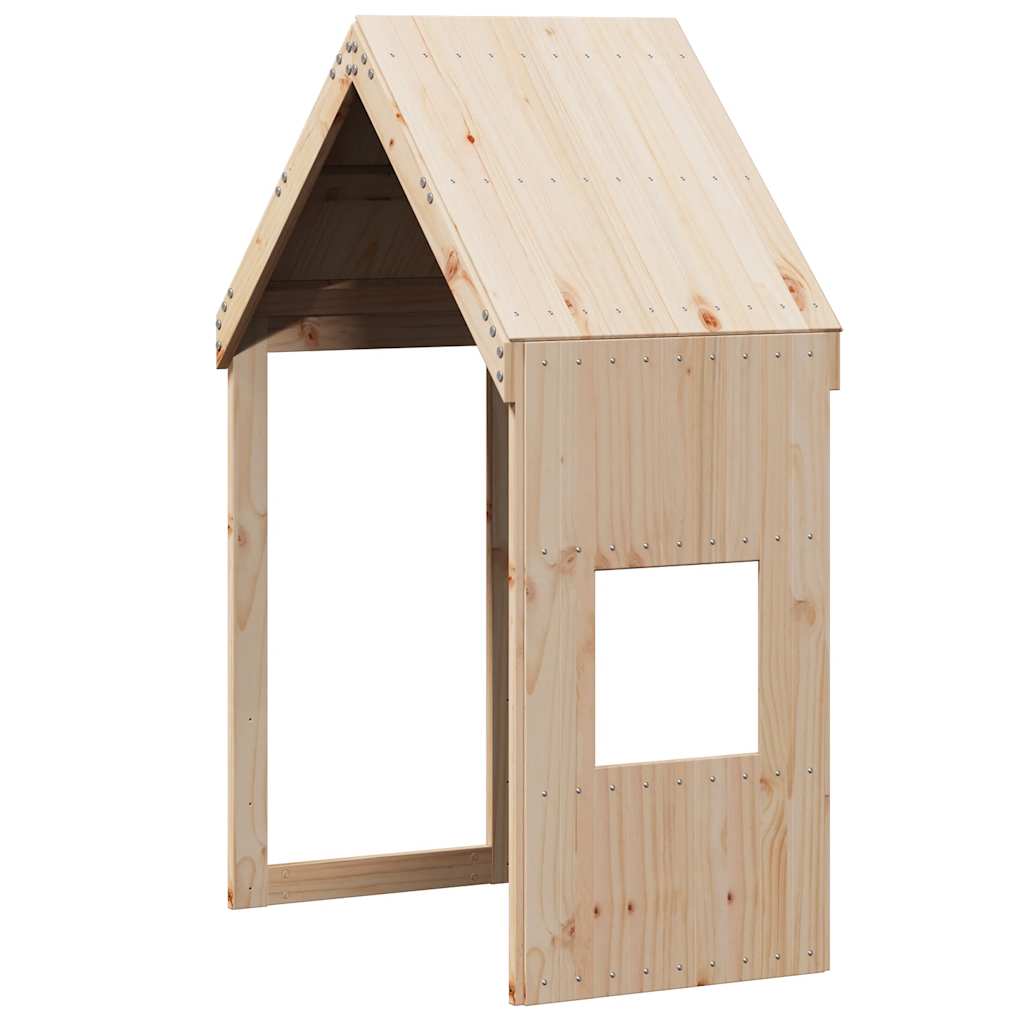 vidaXL Kids'Bed Roof 55x84x132 cm Solid Wood Pine