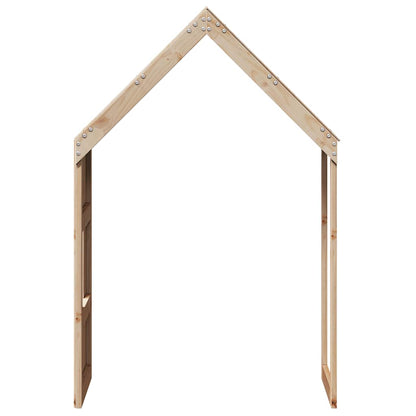 vidaXL Kids'Bed Roof 55x84x132 cm Solid Wood Pine