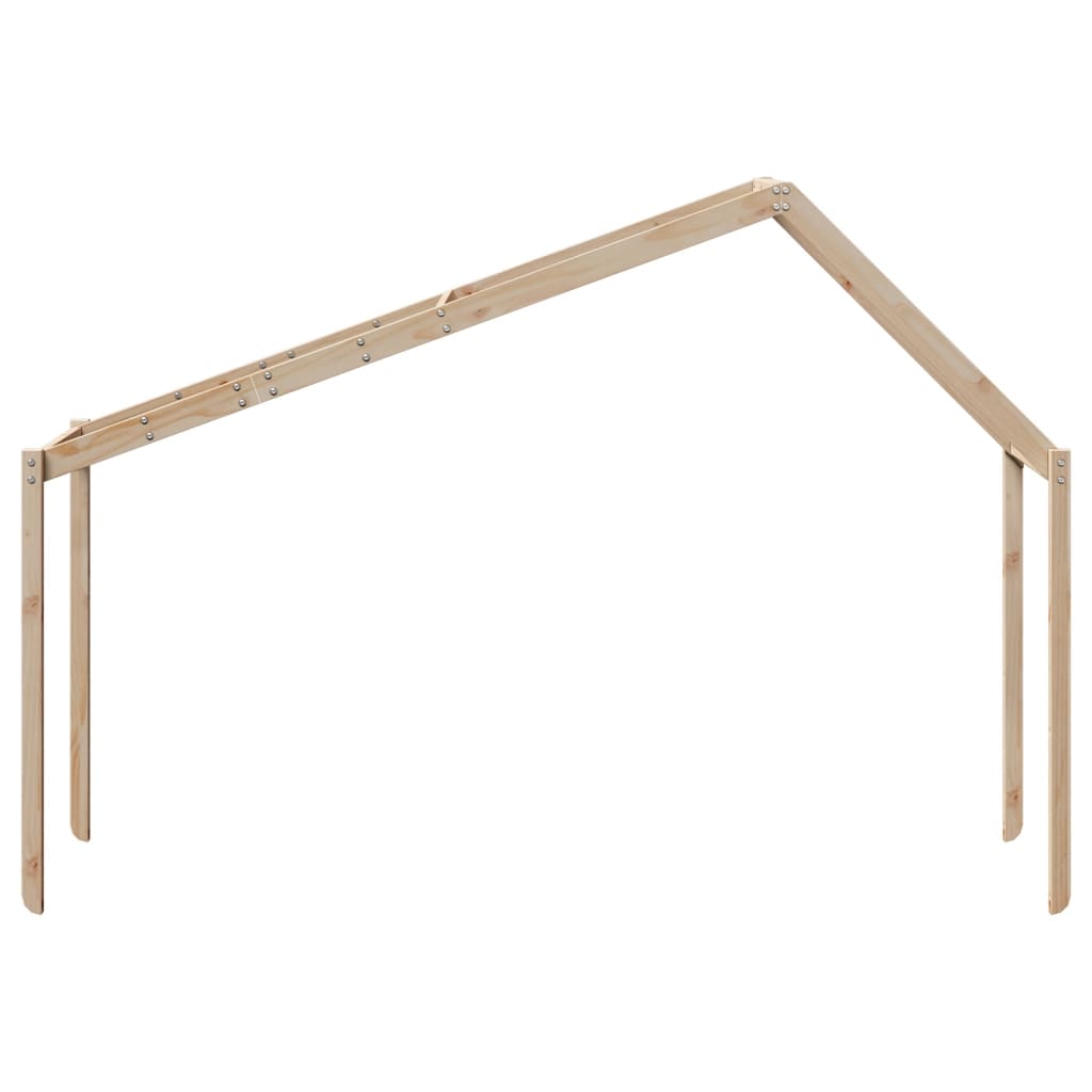 vidaXL Kids' Bed Roof 213x95.5x144.5 cm Solid Wood Pine