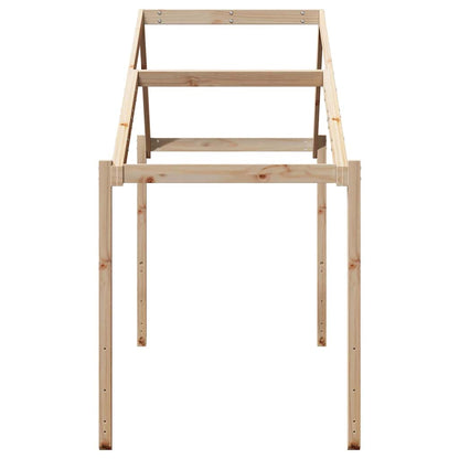 vidaXL Kids'Bed Roof 213x95,5x144,5 cm Solid Wood Pine