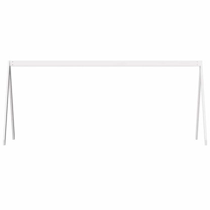 vidaXL Kids'Bed Roof White 209x95,5x88 cm Solid Wood Pine