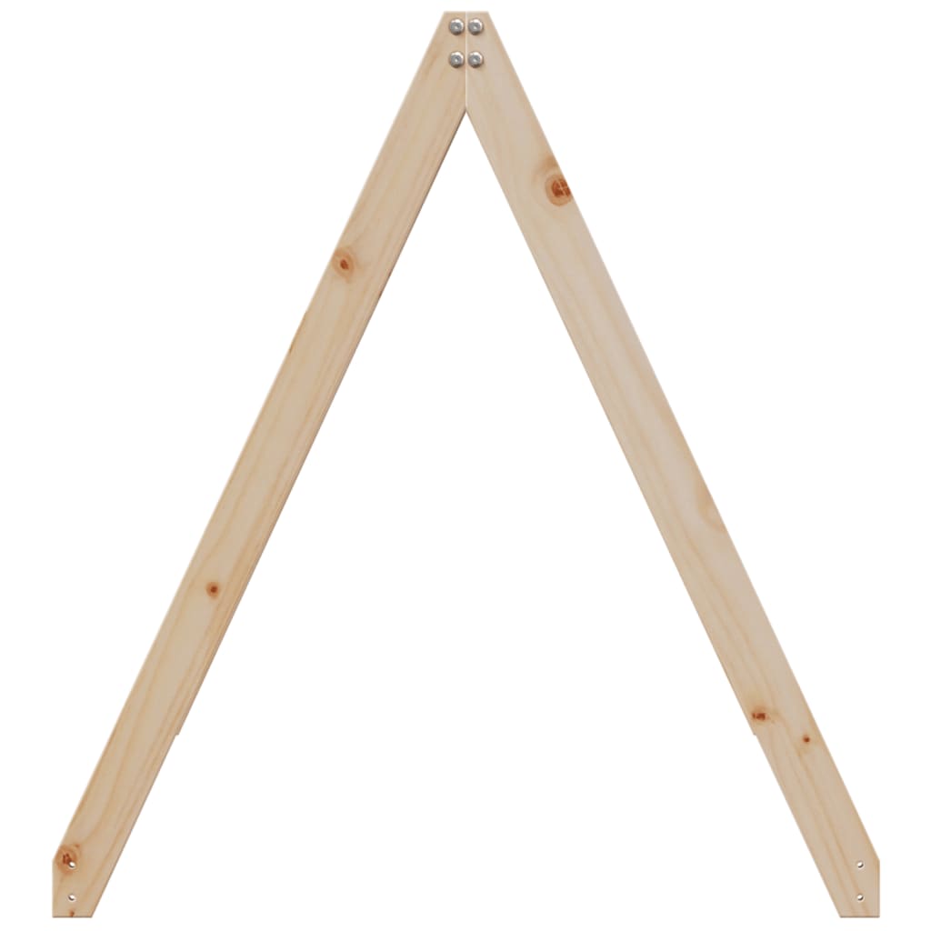 vidaXL Kids' Bed Roof 209x85.5x88 cm Solid Wood Pine