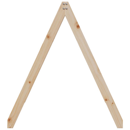 vidaXL Kids' Bed Roof 209x85.5x88 cm Solid Wood Pine