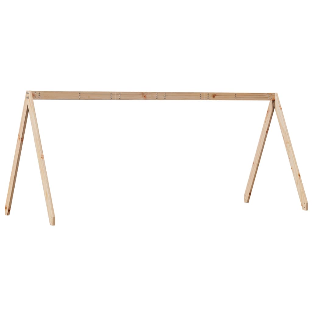 vidaXL Kids' Bed Roof 209x85.5x88 cm Solid Wood Pine